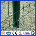 DM Low Carbon Steel Euro Style Wire Mesh Fencing, 50 * 100 Green Pvc Cloté en maille ondulée